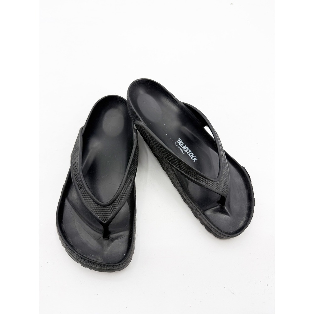Birkenstock Honolulu EVA Black Sandals Womens 37 Thong Flip Flops Waterproof